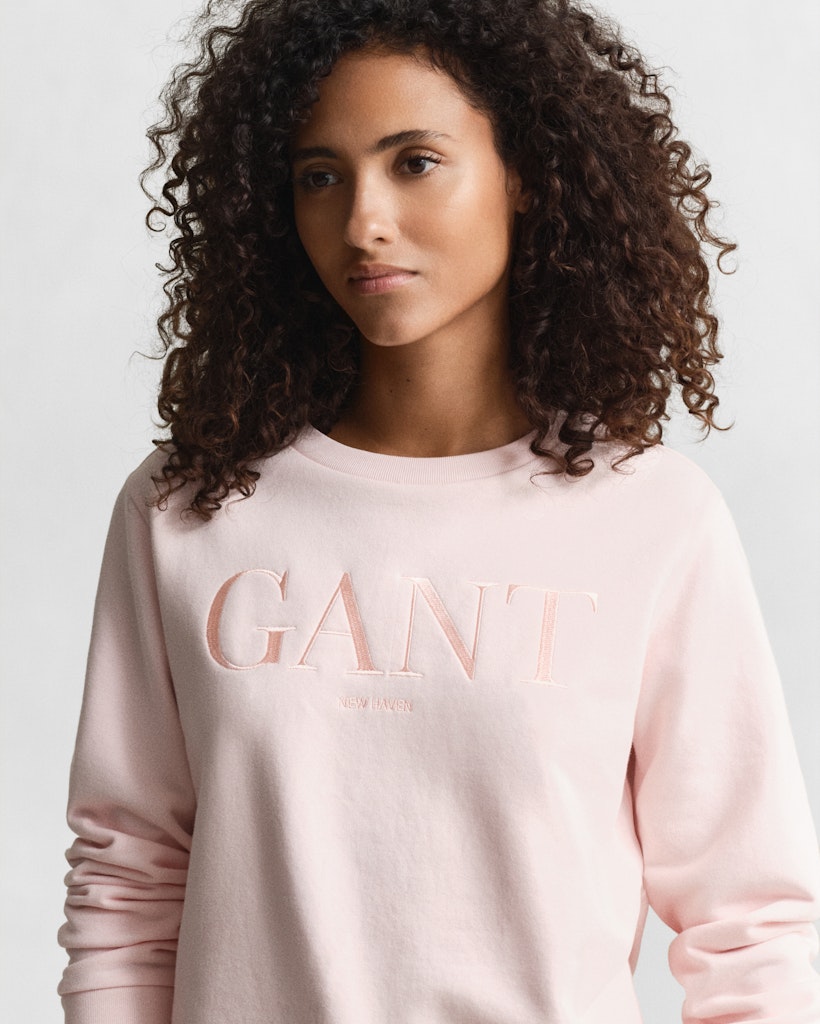 Gant Damen Sweatshirts Apricot Pin