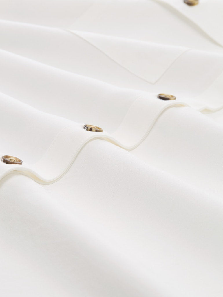 Tom Tailor Damen Blusen Whisper White