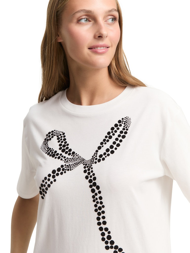 Tom Tailor denim Damen T-Shirts Off White