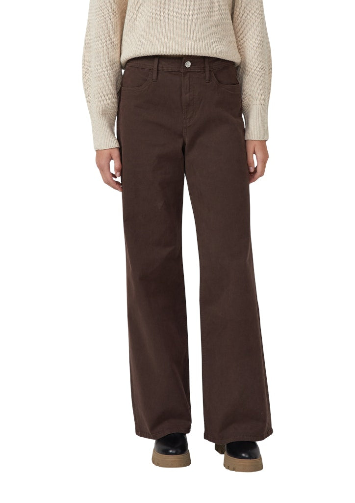 S. Oliver red Damen Jeans Brown
