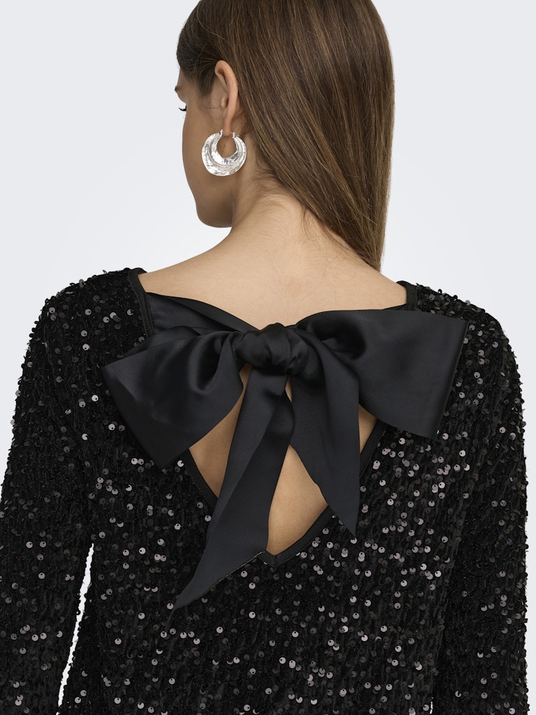 only Damen Kleider Black/Black Seq