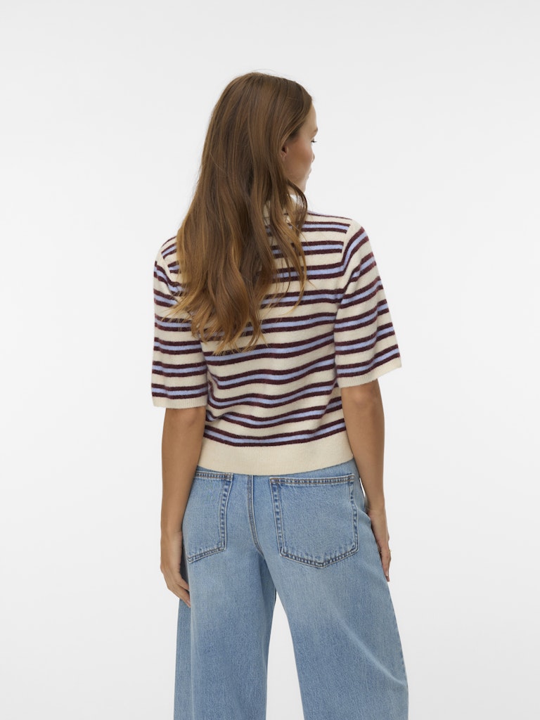 Vero Moda Damen T-Shirts Birch/W. Birch/