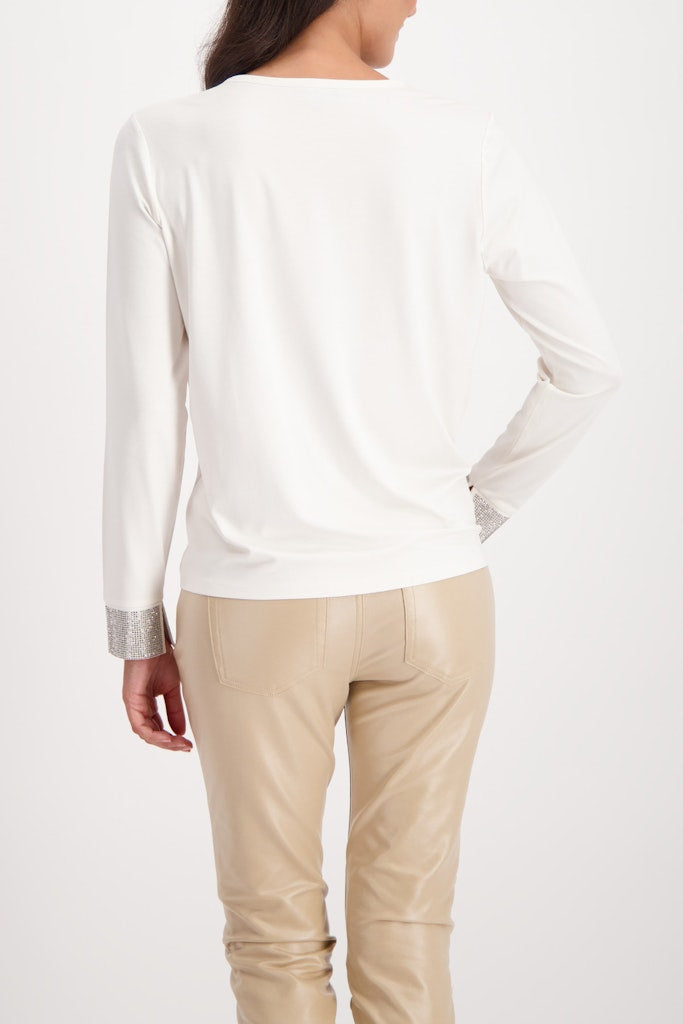 Monari Damen T-Shirts  Almond