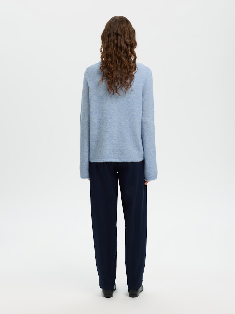 Selected Femme Damen Strickjacken Cashmere Blue/M