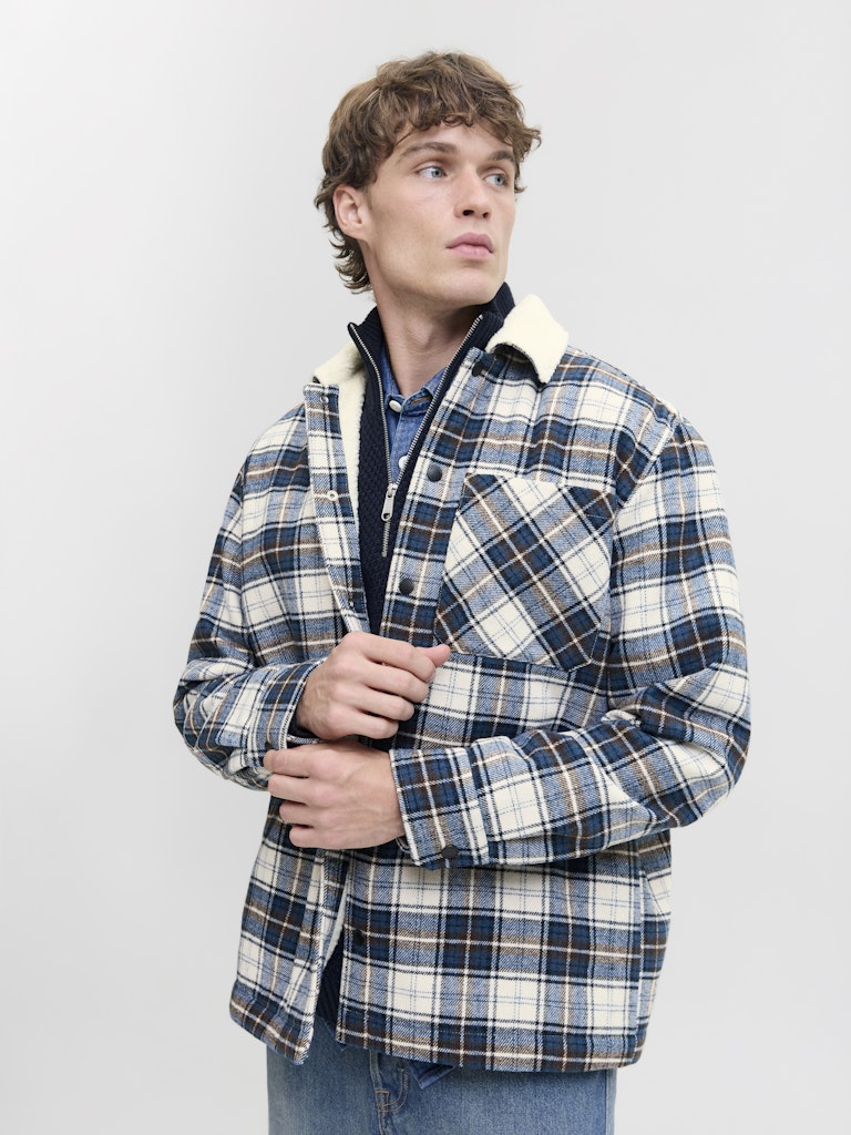 Jack & Jones Herren Hemden lang Cloud Dancer