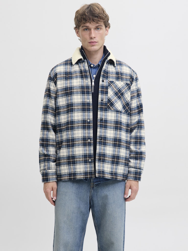 Jack & Jones Herren Hemden lang Cloud Dancer