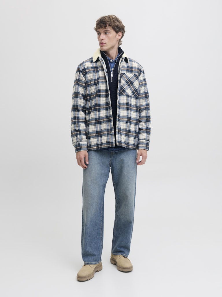 Jack & Jones Herren Hemden lang Cloud Dancer