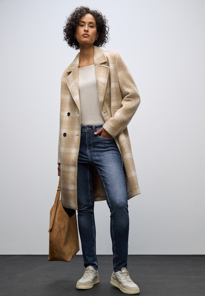 Street One Damen Hosen Dark Blue