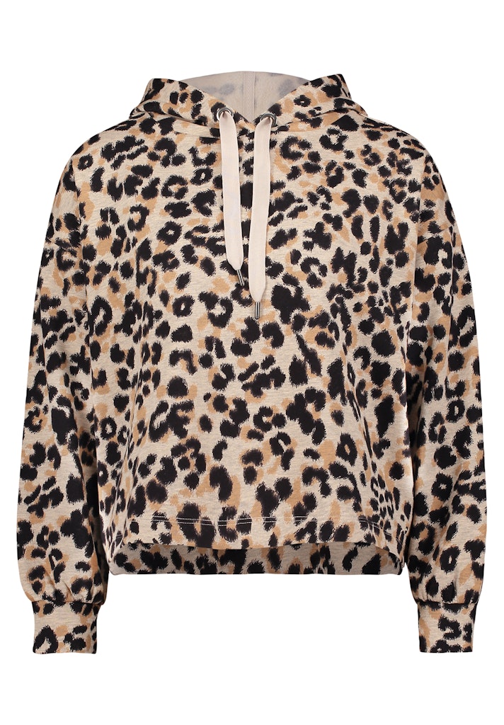 Betty & Co Damen Sweatshirts Beige/Black