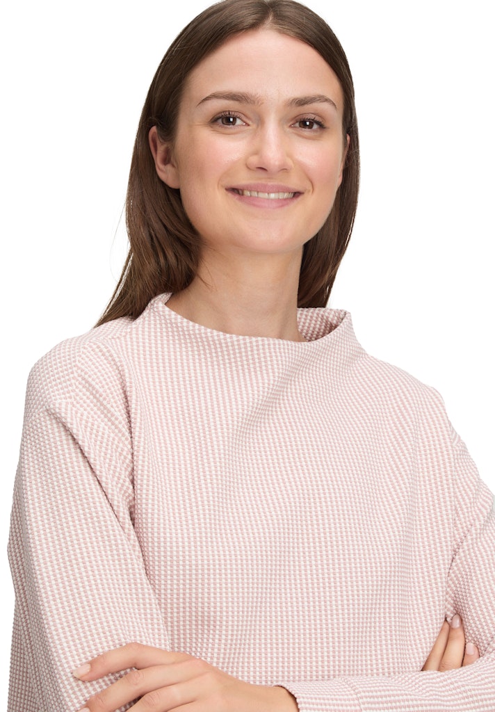 Betty & Co Damen Sweatshirts Rosé/Cream