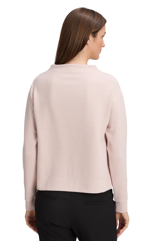 Betty & Co Damen Sweatshirts Rosé/Cream