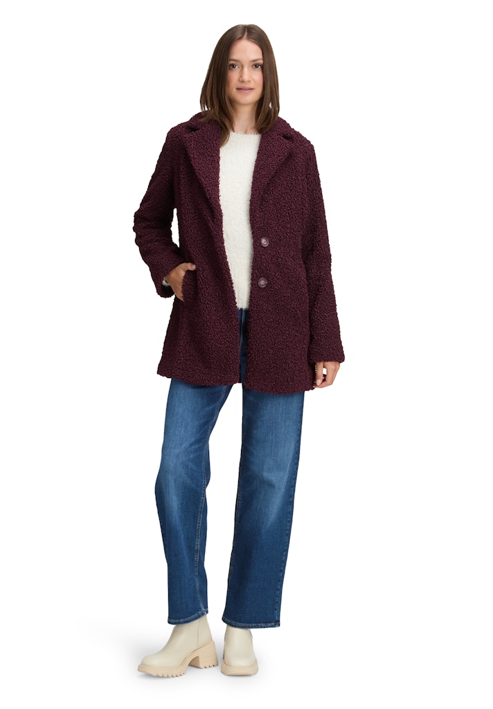 Betty & Co Damen Jacken Dark Aubergine