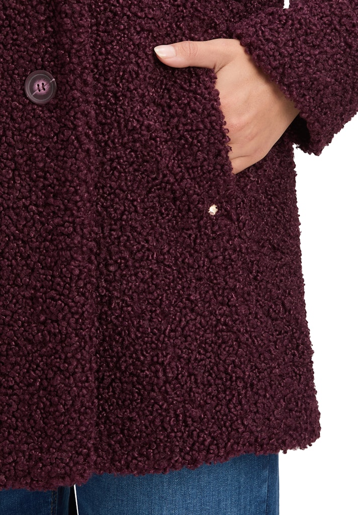 Betty & Co Damen Jacken Dark Aubergine