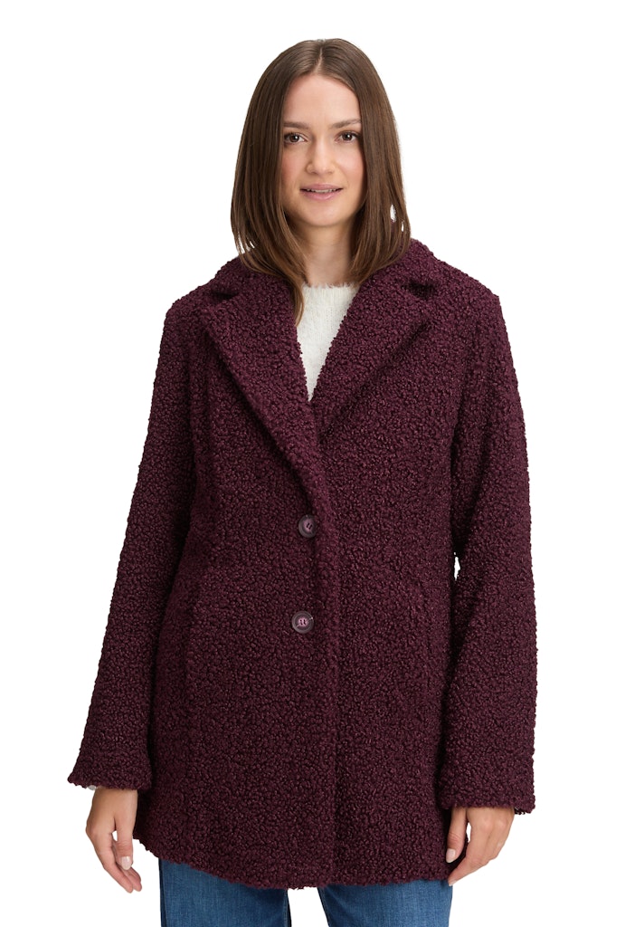 Betty & Co Damen Jacken Dark Aubergine