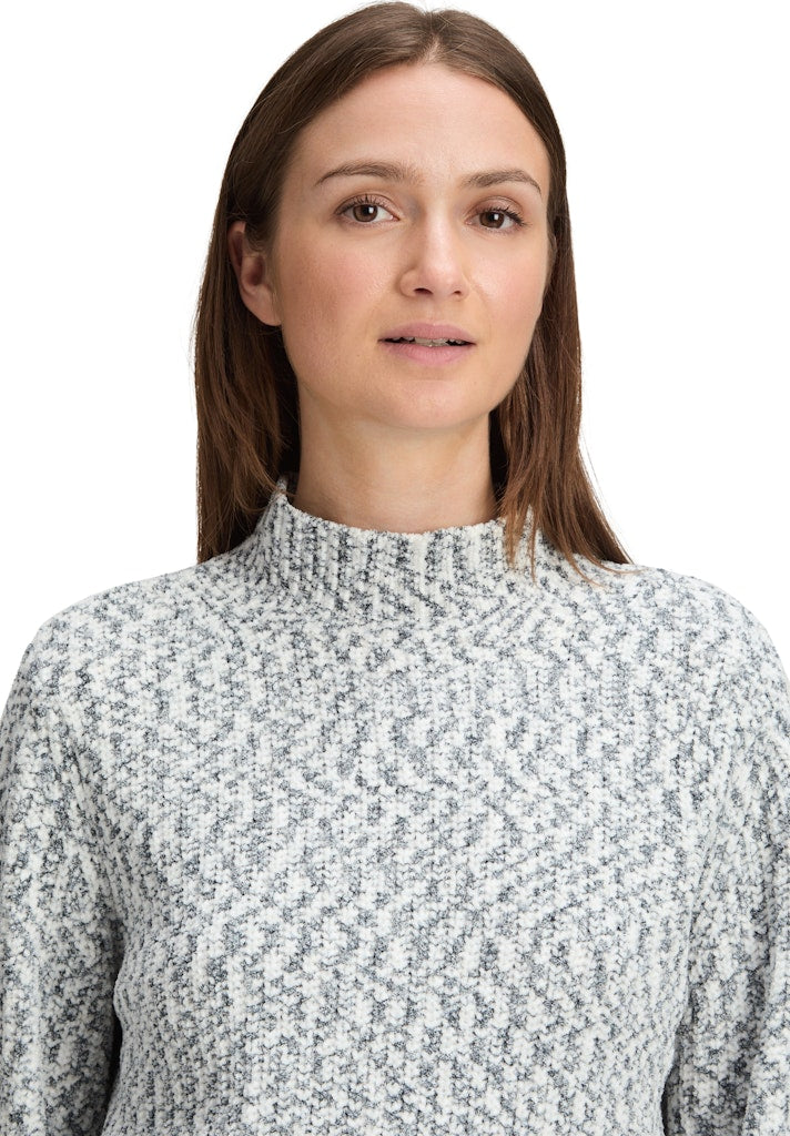 Betty & Co Damen Pullover Black/Cream