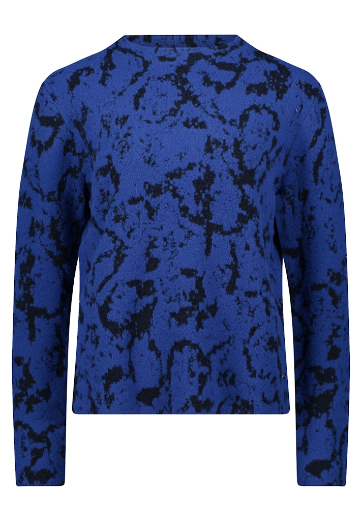 Betty & Co Damen Pullover Blue/Black