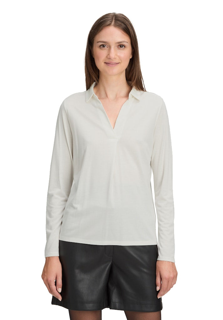 Betty & Co Damen T-Shirts Offwhite