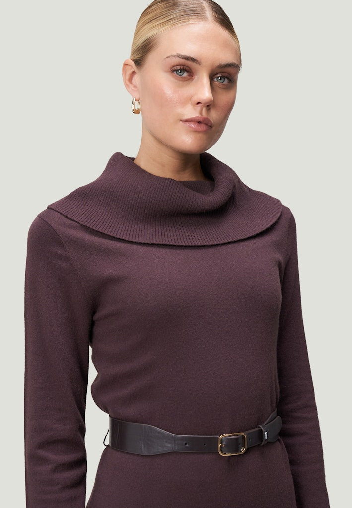 Zero Damen Kleider Chocolate Plum