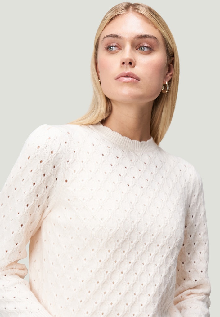 Zero Damen Pullover Eggnog