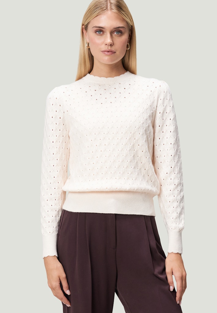 Zero Damen Pullover Eggnog
