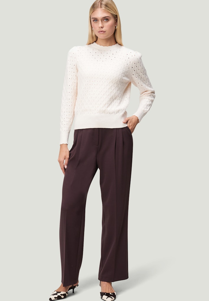 Zero Damen Pullover Eggnog