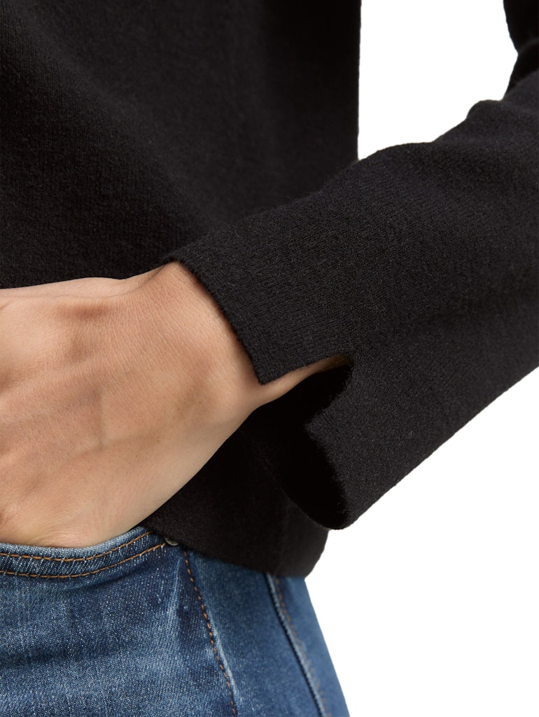 Tom Tailor Damen Pullover Deep Black