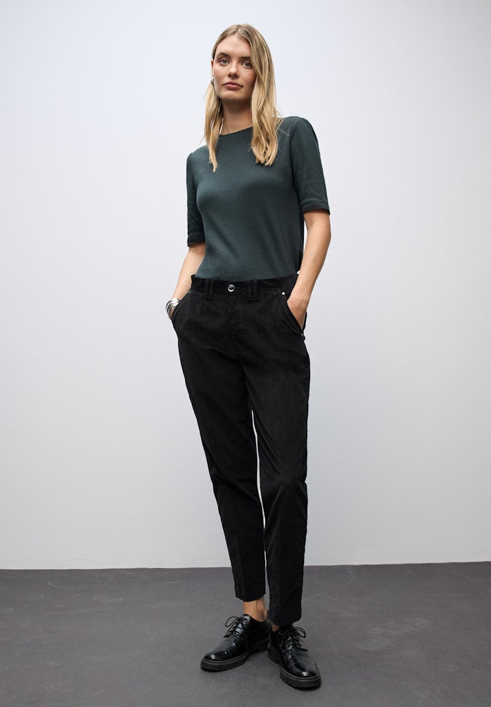 Street One Damen Hosen  Black