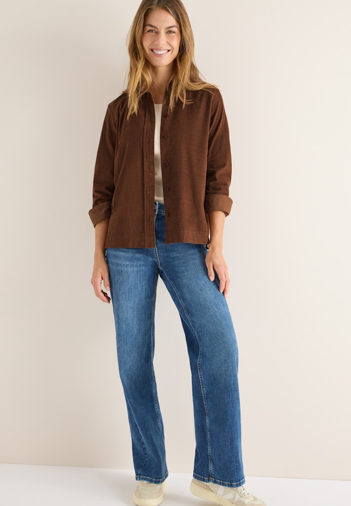 Cecil Damen Blusen  Mocha Car