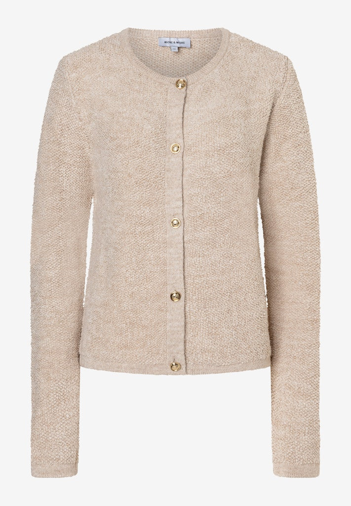 More & More Damen Strickjacken  Dust Melan