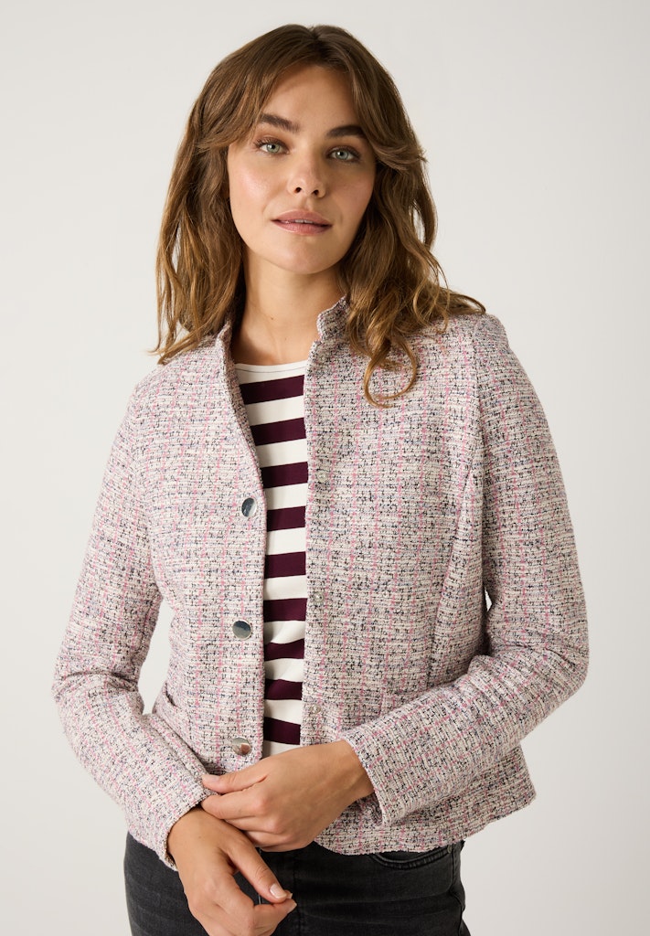 More & More Damen Blazer  Striped Je