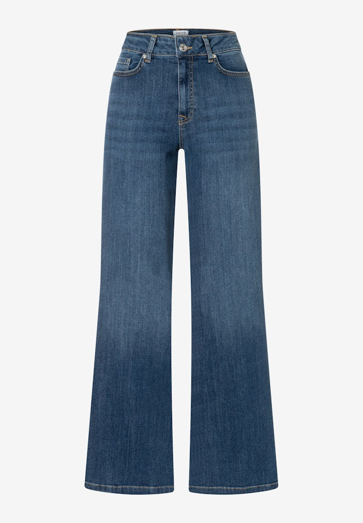 More & More Damen Jeans  Middle Blu