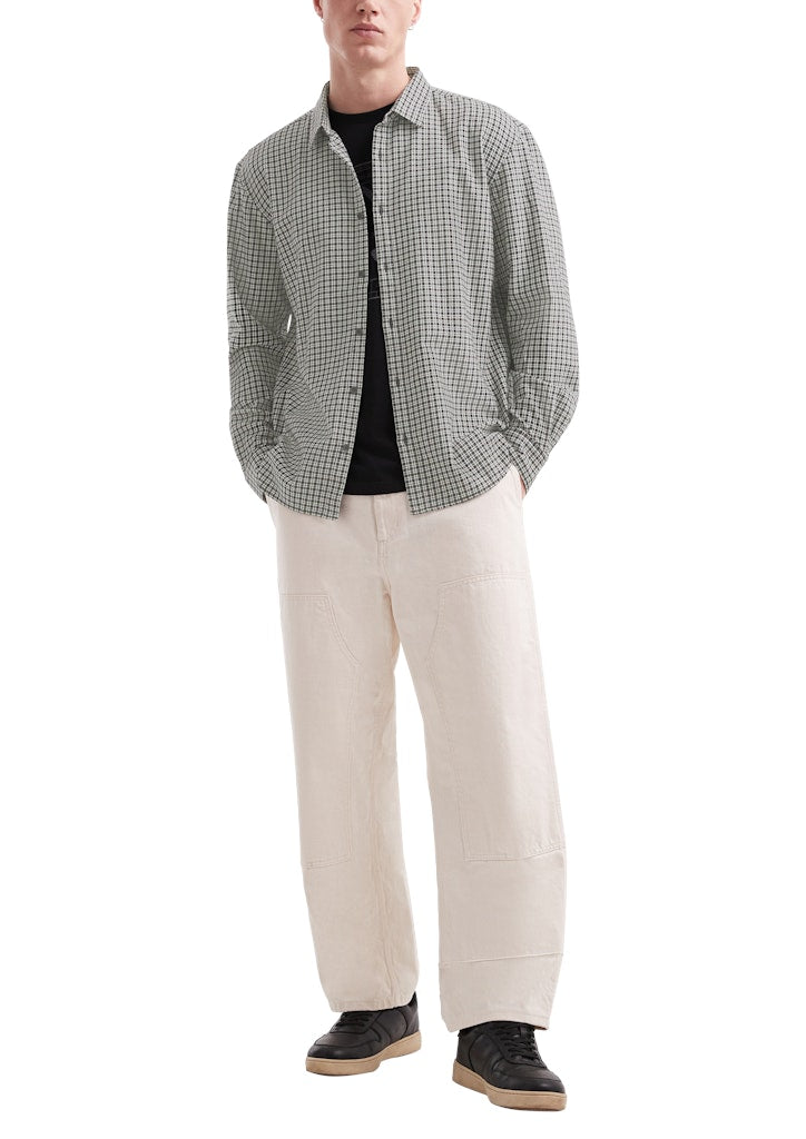 QS by S.Oliver Herren Hemden lang Green