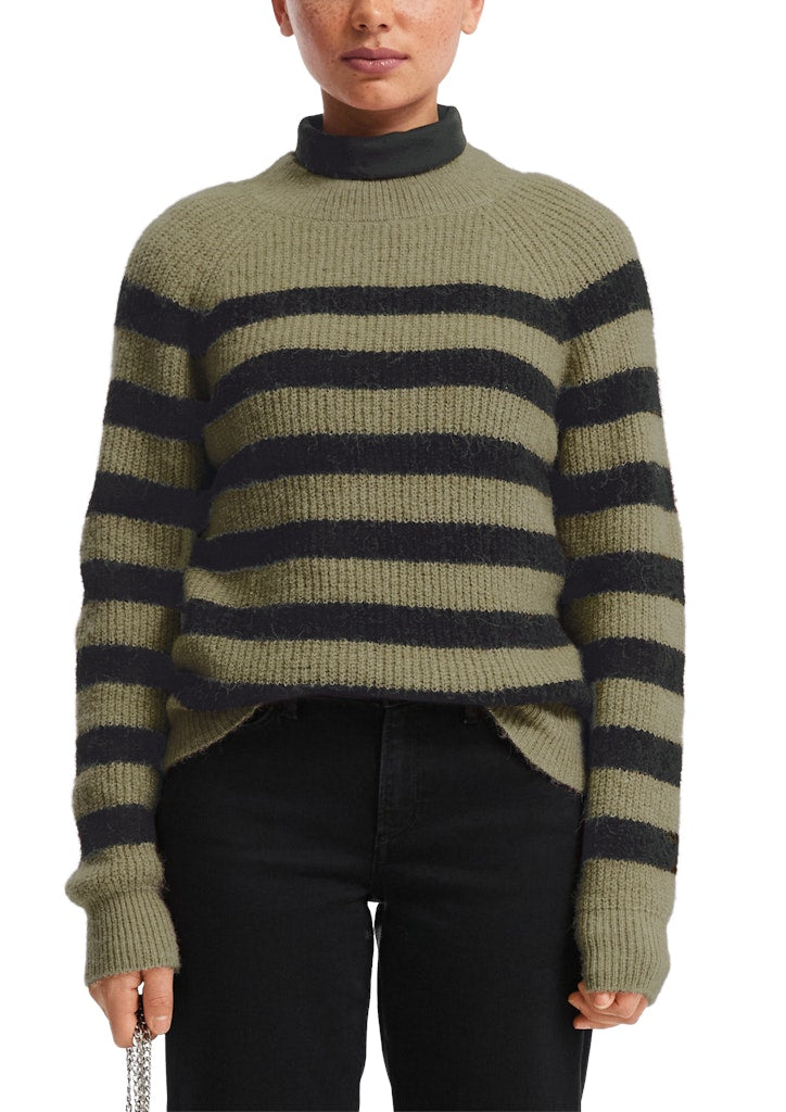 QS by S.Oliver Damen Pullover Green