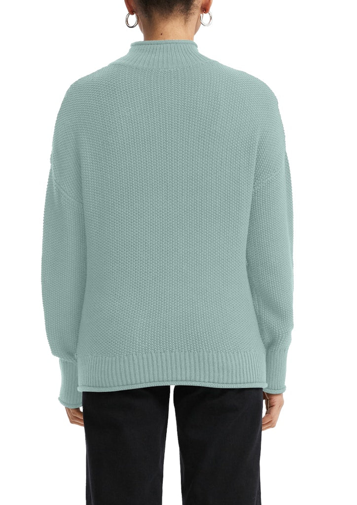 QS by S.Oliver Damen Pullover Blue Green
