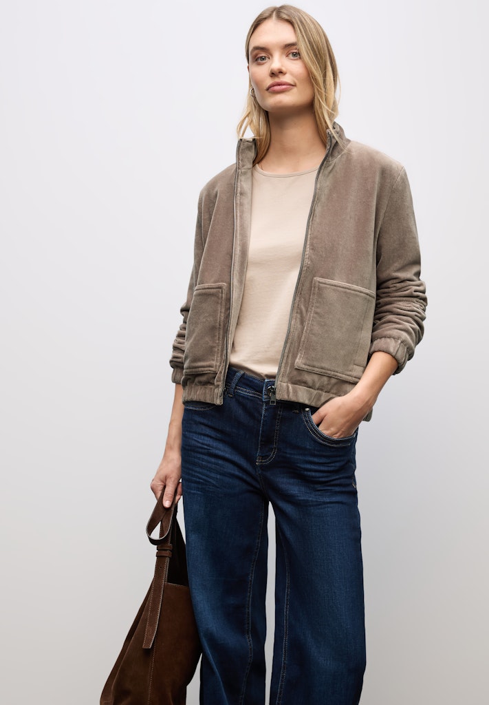Street One Damen Blazer  Silk Brow