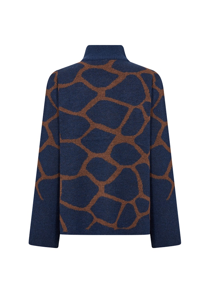 Soya Concept Damen Pullover Navy Blazer Com