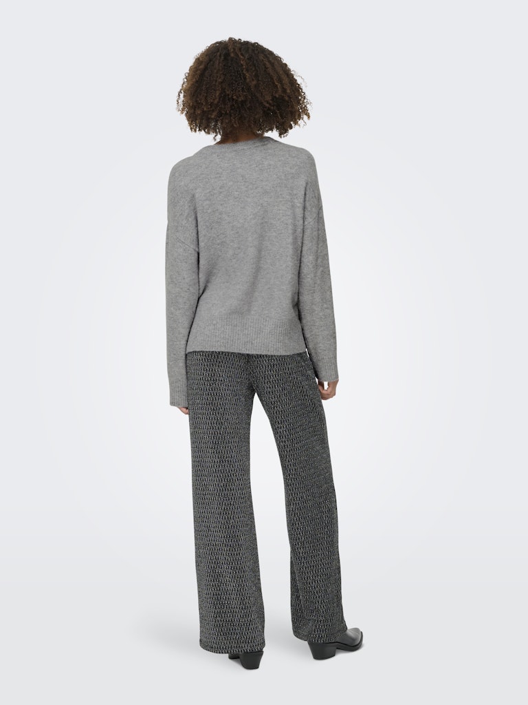 Only Damen Pullover Medium Grey Mel