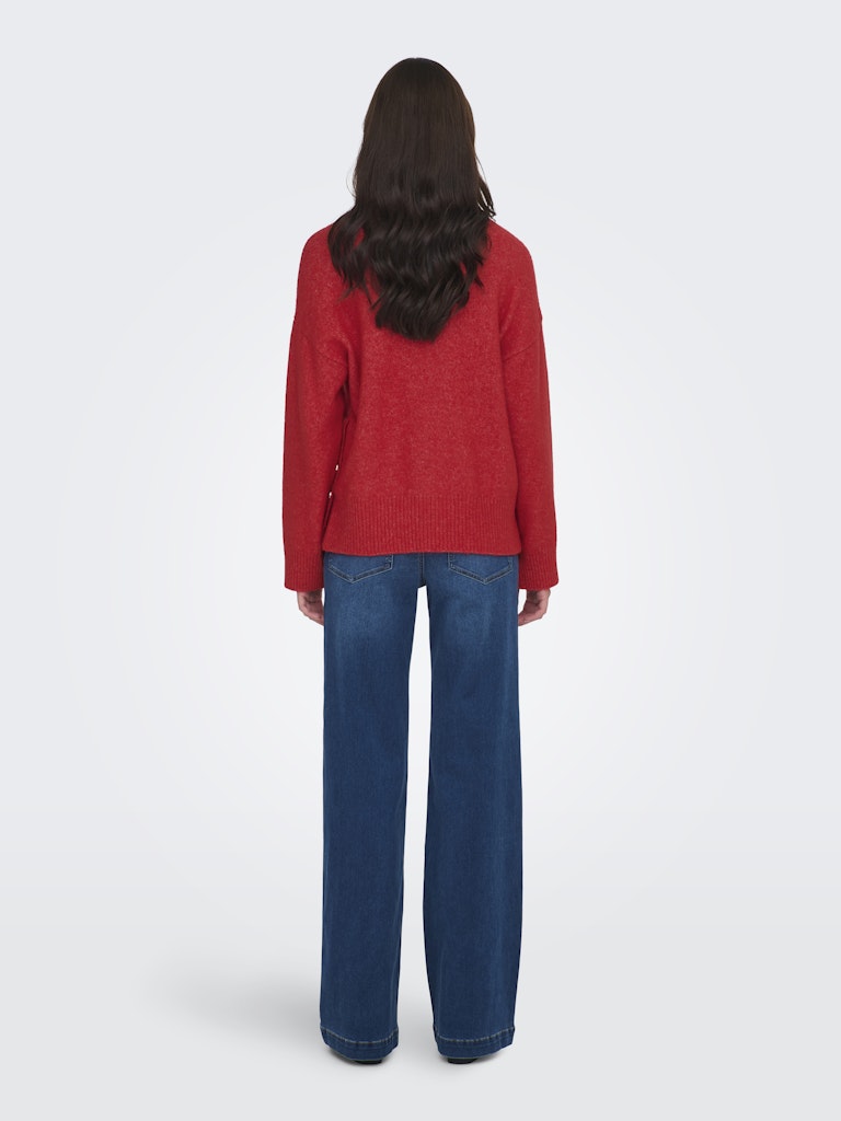 Only Damen Pullover Salsa/Melange/S