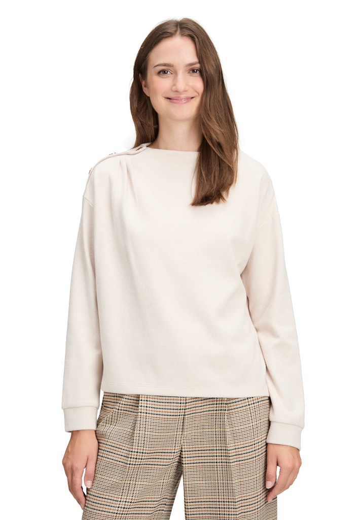 Cartoon Damen Sweatshirts Middle Cream Me