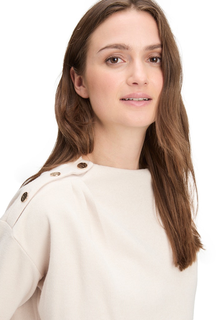 Cartoon Damen Sweatshirts Middle Cream Me