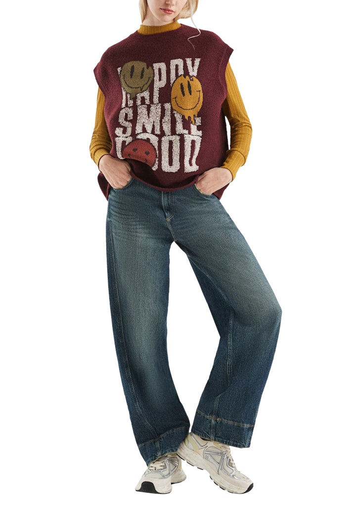 QS by S.Oliver Damen Pullover Red