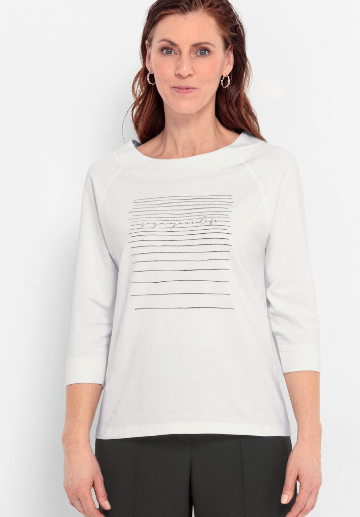 Bianca Damen T-Shirts Ivory