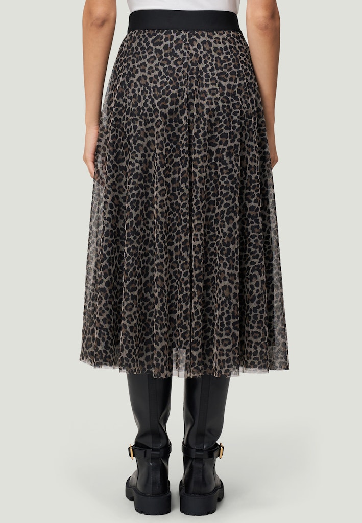 Zero Damen Rock Beigeblack