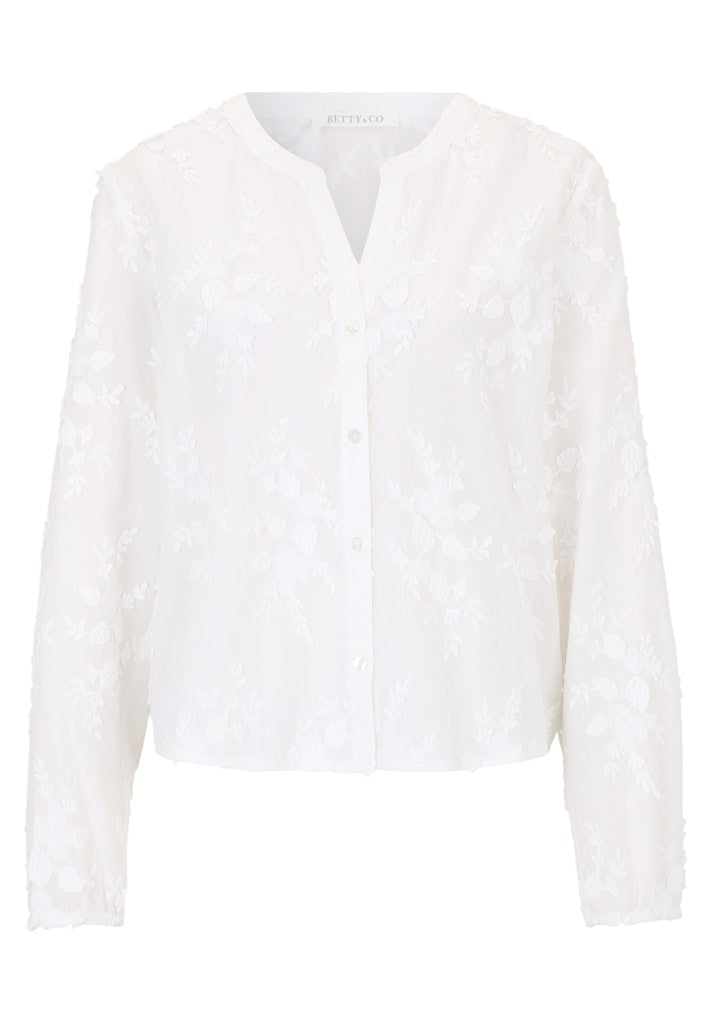 Betty & Co Damen Blusen Bright White
