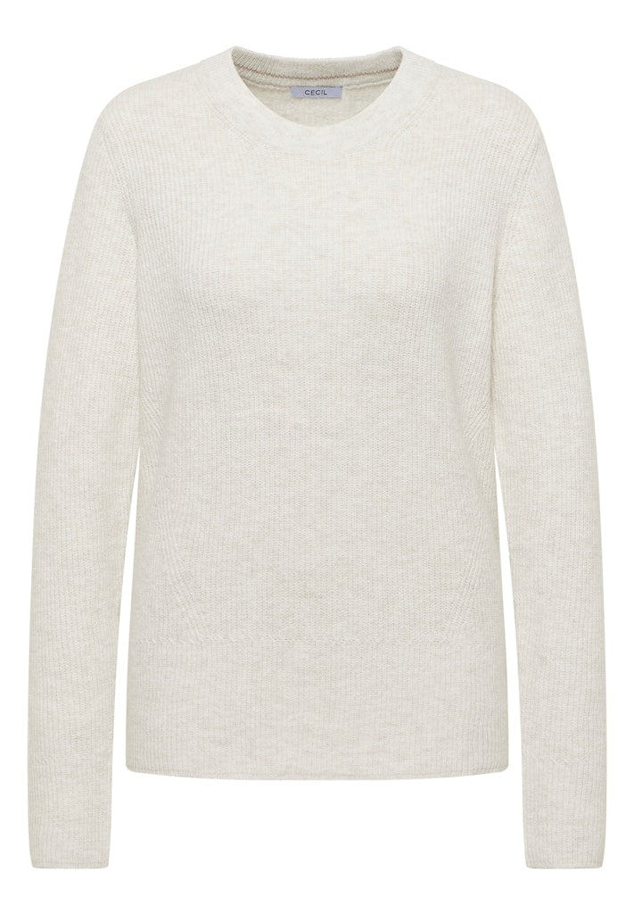 Cecil Damen Pullover  Eggshell