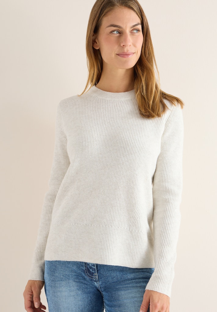 Cecil Damen Pullover Eggshell