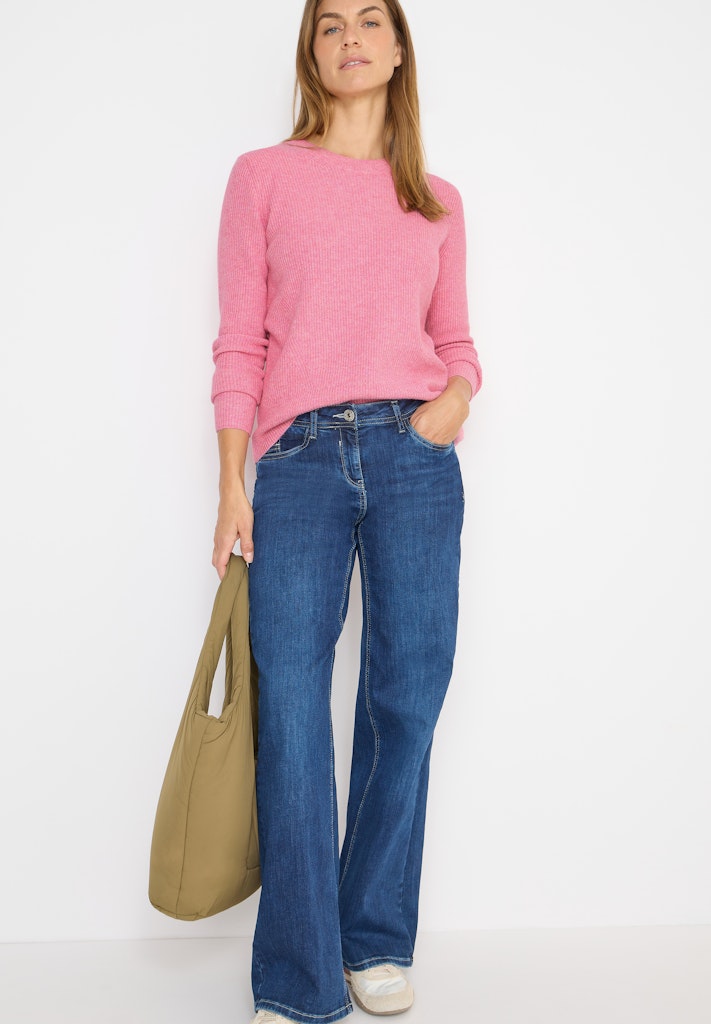 Cecil Damen Pullover  Dark Blos