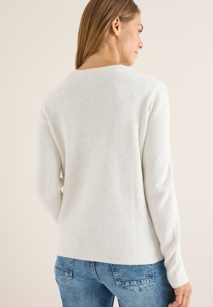 Cecil Damen Pullover Eggshell