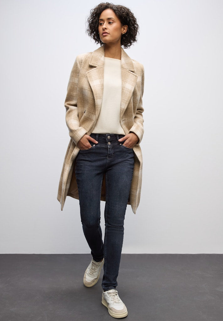 Street One Damen Hosen Blue Blac