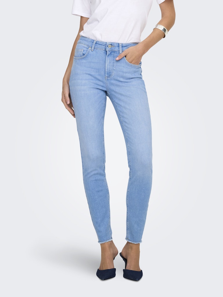 Only Damen Jeans Light Blue Deni